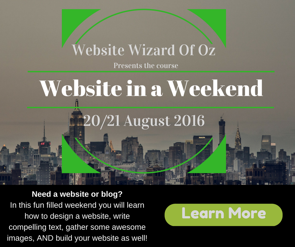 WebsiteInAWeekend